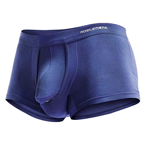 AIchenYW Herren Unterhosen Sexy Atmungsaktiv Boxershorts Schöne Herrenslips Höschen Retroshorts Hautfreundlich Unterwäsche Panties Pouch Eisseide Männer Briefs Boyshort Langlebiges von AIchenYW