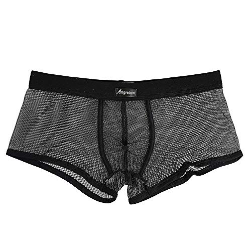 AIchenYW Unterhosen Herren Sexy Atmungsaktiv Herrenslips Boxershorts Schöne Höschen Hautfreundlich Retroshorts Unterwäsche Panties Pouch Eisseide Männer Briefs Boyshort Langlebiges von AIchenYW