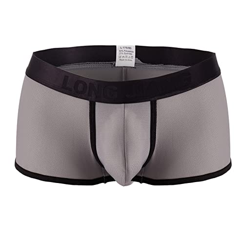 AIchenYW Unterhosen Herren Sexy Atmungsaktiv Herrenslips Boxershorts Schöne Retroshorts Hautfreundlich Höschen Unterwäsche Panties Pouch Eisseide Männer Briefs Weiche Langlebiges von AIchenYW