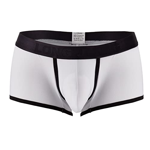 AIchenYW Unterhosen Herren Sexy Atmungsaktiv Herrenslips Boxershorts Schöne Retroshorts Hautfreundlich Höschen Unterwäsche Panties Pouch Eisseide Männer Briefs Weiche Langlebiges von AIchenYW