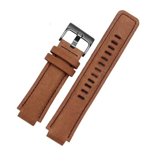 AJASMKLX 24 * 16 MM Passend for TIMEX Tide Canvas Convex Strap Männliches Kompassarmband T2N721 T2N720 TW2T76500 TW2T76300 Serie Nylonarmband(P06-light brown-B) von AJASMKLX