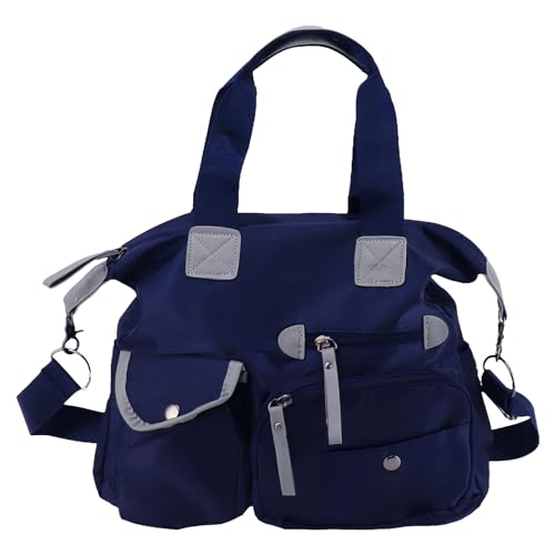 AJUNJIIL Frauen Umhängetasche Multi -Taschen große Kapazität Reißverschluss einstellen Gurt Nylonbeutel für die Reise einstellen von AJUNJIIL