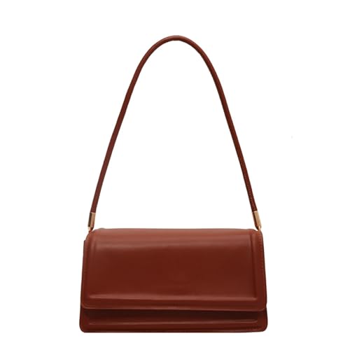 AJUNJIIL Lady Aberarm Bag Retro PU Handtaschen Frauen Umhängetasche zum Einkaufen Dating (Eine Größe) von AJUNJIIL