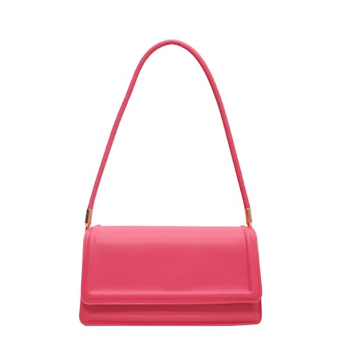 AJUNJIIL Lady Aberarm Bag Retro PU Handtaschen Frauen Umhängetasche zum Einkaufen Dating (Eine Größe) von AJUNJIIL