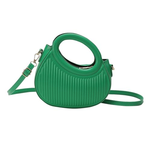 AJUNJIIL Runde Griffbeutel Umhängetasche Geräumige praktische stilvolle für Verschiedene Szenen (Eine Größe) von AJUNJIIL