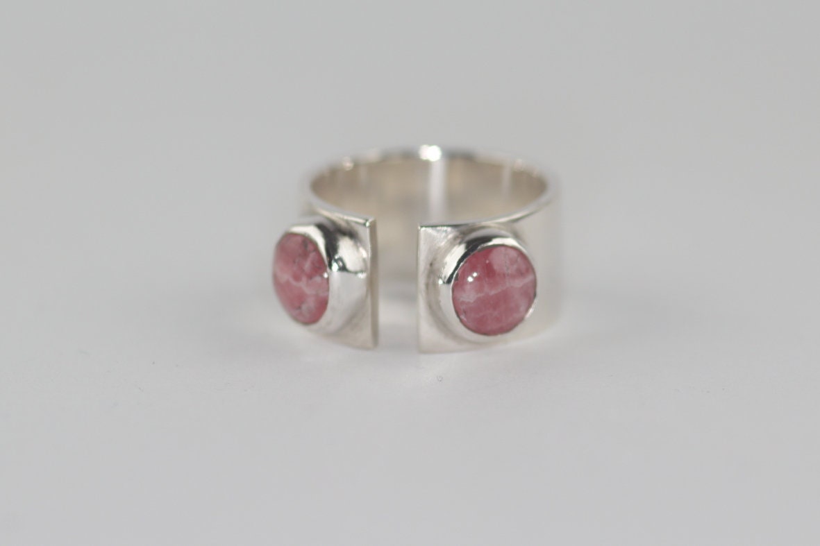 Geteilter Ring - Rhodochrosit von AJoyForevever