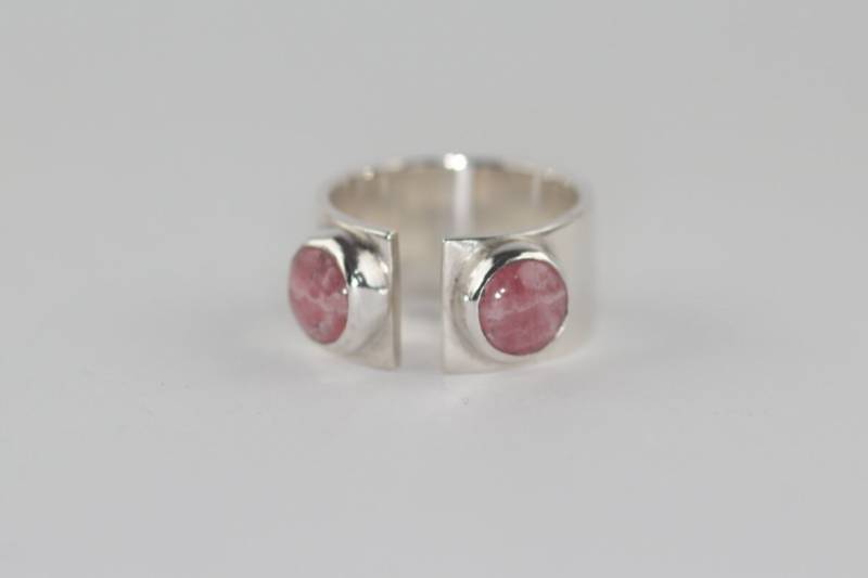 Geteilter Ring - Rhodochrosit Geteilter Ring - Rhodochrosit von AJoyForevever