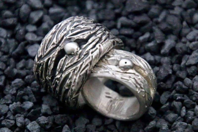 Eheringe Aus Massivem 925 Silber Auf Bestellung Handgefertigt Keine Ringe Von Der Stange Für Paare, Die Ihren Eigenen Stil Haben von AJoySilberschmuck