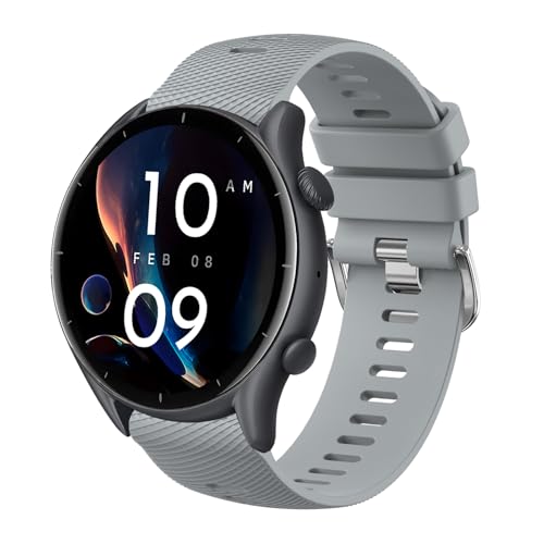 AK für Amazfit GTR 3 Armband Damen Herren, 22mm Silikon Ersatzarmband für Amazfit GTR AK für Amazfit GTR 3 Armband Damen Herren, 22mm Silikon Ersatzarmband für Amazfit GTR von AK