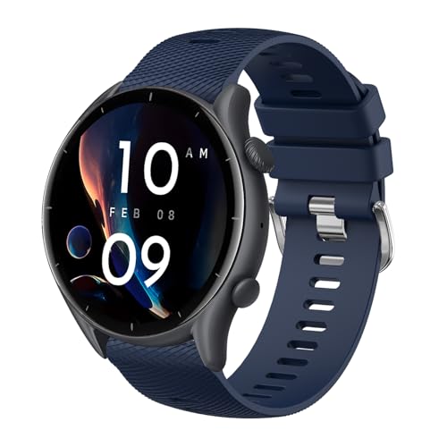 AK für Amazfit GTR 3 Armband Damen Herren, 22mm Silikon Ersatzarmband für Amazfit GTR AK für Amazfit GTR 3 Armband Damen Herren, 22mm Silikon Ersatzarmband für Amazfit GTR von AK