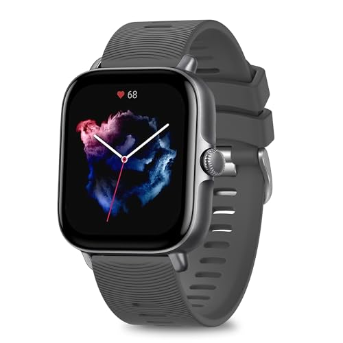 AK für Amazfit GTS 2 Mini/ GTS 4 Mini/ GTR Mini Armband Damen Herren, Weich Silikon Ersatzarmbänder mit Wellenmuster für Amazfit GTS 2/ GTS 2e/ GTS 3/ GTS 4/ Bip 3/ Bip u Pro /GTR 42mm von AK