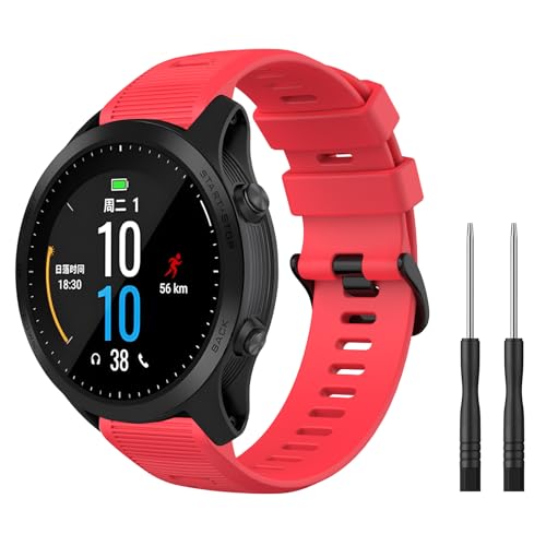AK für Garmin Forerunner 945 935 Armband/Fenix 6 / Fenix 6 Pro Armband Herren Damen, silikon Sport Uhrenarmband für Garmin Instinct/Fenix 5 /Fenix 5 Plus/Approach S60 /MARQ Ersatzarmbänder 22mm AK für Garmin Forerunner 945 935 Armband/Fenix 6 / Fenix 6 Pro Armband Herren Damen, silikon Sport Uhrenarmband für Garmin Instinct/Fenix 5 /Fenix 5 Plus/Approach S60 /MARQ Ersatzarmbänder 22mm von AK