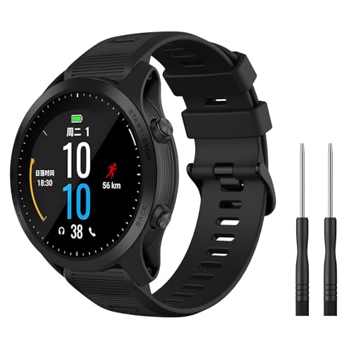 AK für Garmin Forerunner 945 935 Armband/Fenix 6 / Fenix 6 Pro Armband Herren Damen, silikon Sport Uhrenarmband für Garmin Instinct/Fenix 5 /Fenix 5 Plus/Approach S60 /MARQ Ersatzarmbänder 22mm AK für Garmin Forerunner 945 935 Armband/Fenix 6 / Fenix 6 Pro Armband Herren Damen, silikon Sport Uhrenarmband für Garmin Instinct/Fenix 5 /Fenix 5 Plus/Approach S60 /MARQ Ersatzarmbänder 22mm von AK