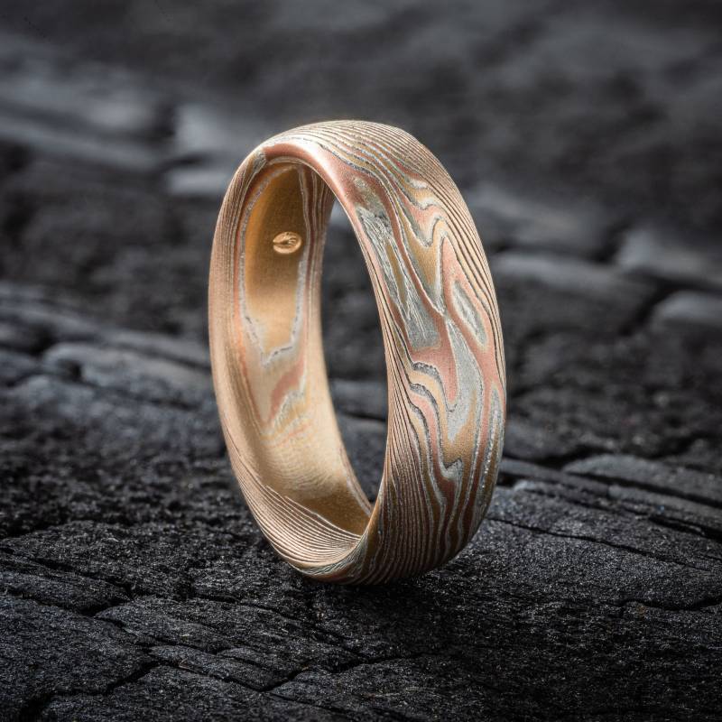 Herrenring Im Mokume Gane von AKAMokume