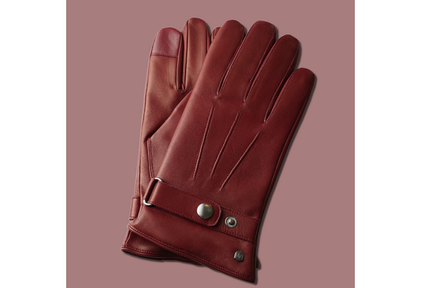 AKAROA Lederhandschuhe Lederhandschuhe RON Smartphone Funktion von AKAROA