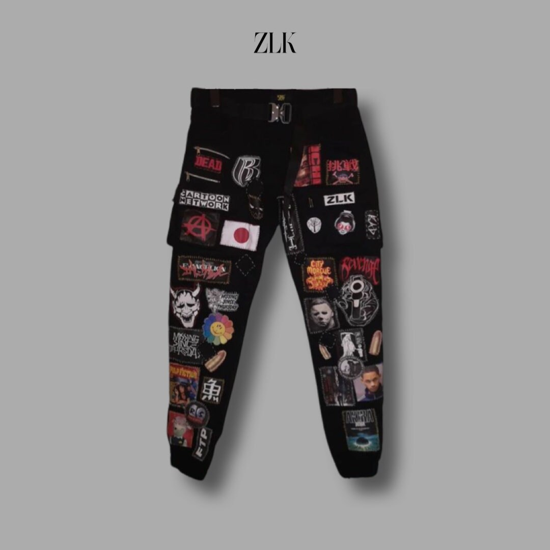 Custom Pants Zillakami/Sosmula/Mst/Punk von AKAUDE