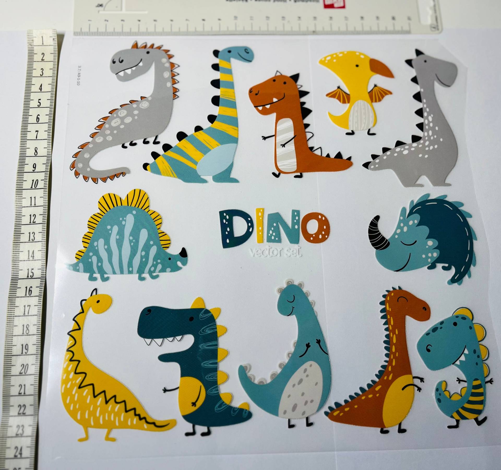Coole Bügelbilder Dinosaurier Dino Junge T Shirts Aufbügler Iron On Für Kleidung Patch von AKBrilon
