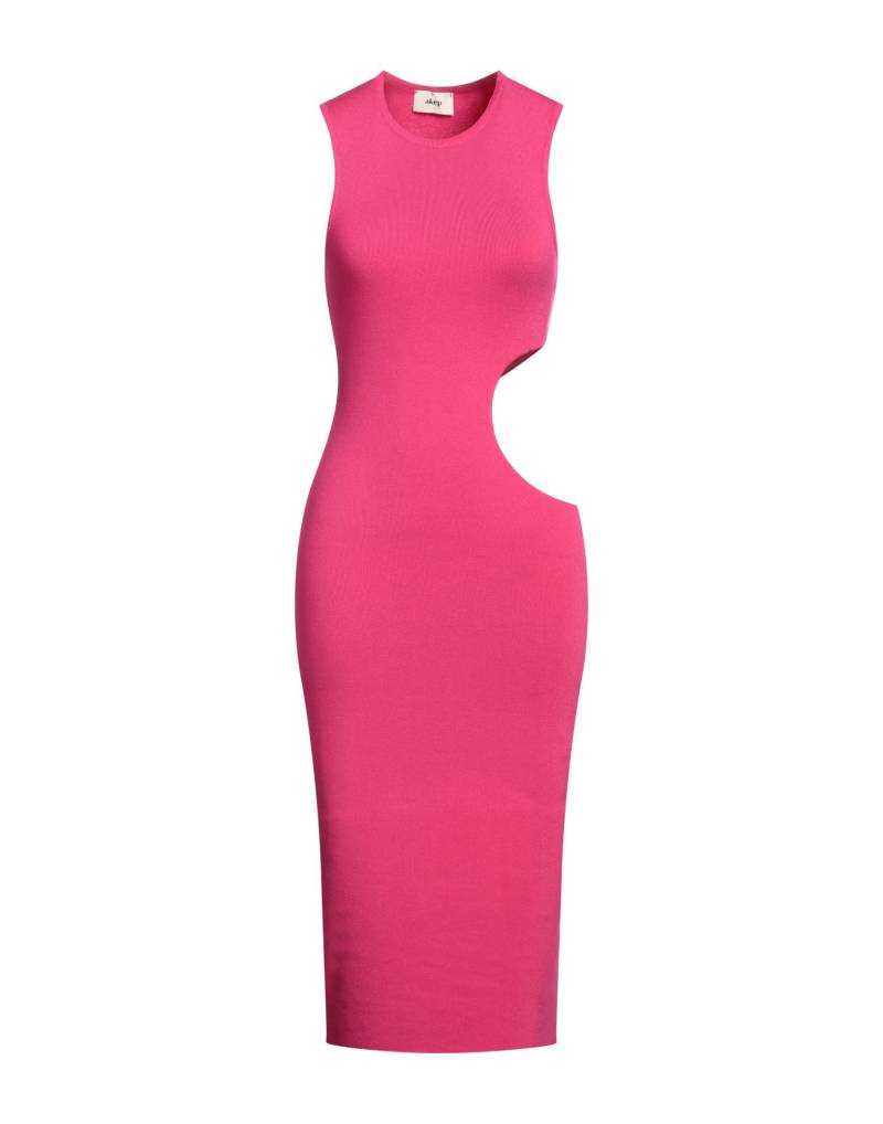 AKEP Midi-kleid Damen Fuchsia von AKEP