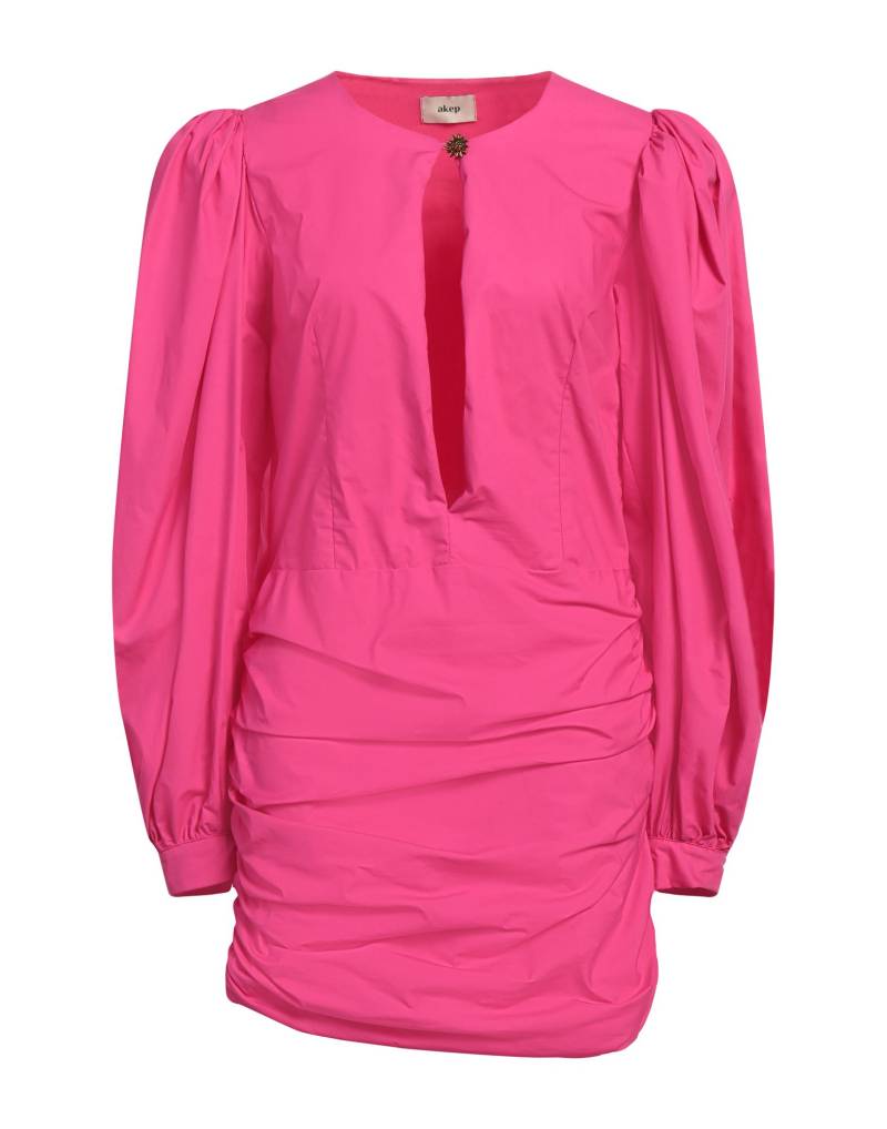 AKEP Mini-kleid Damen Fuchsia von AKEP