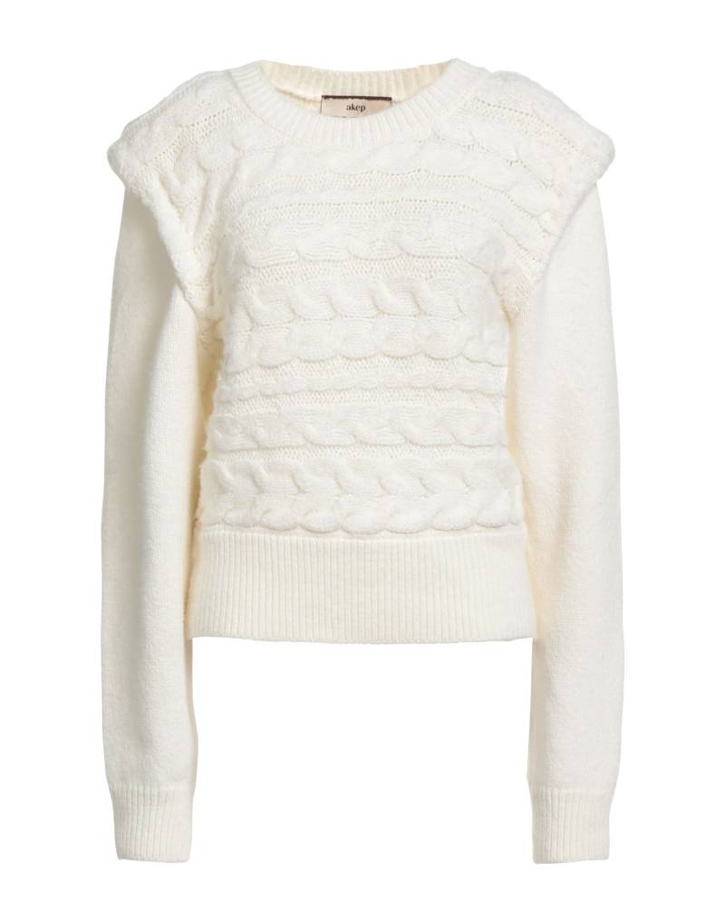 AKEP Pullover Damen Elfenbein von AKEP