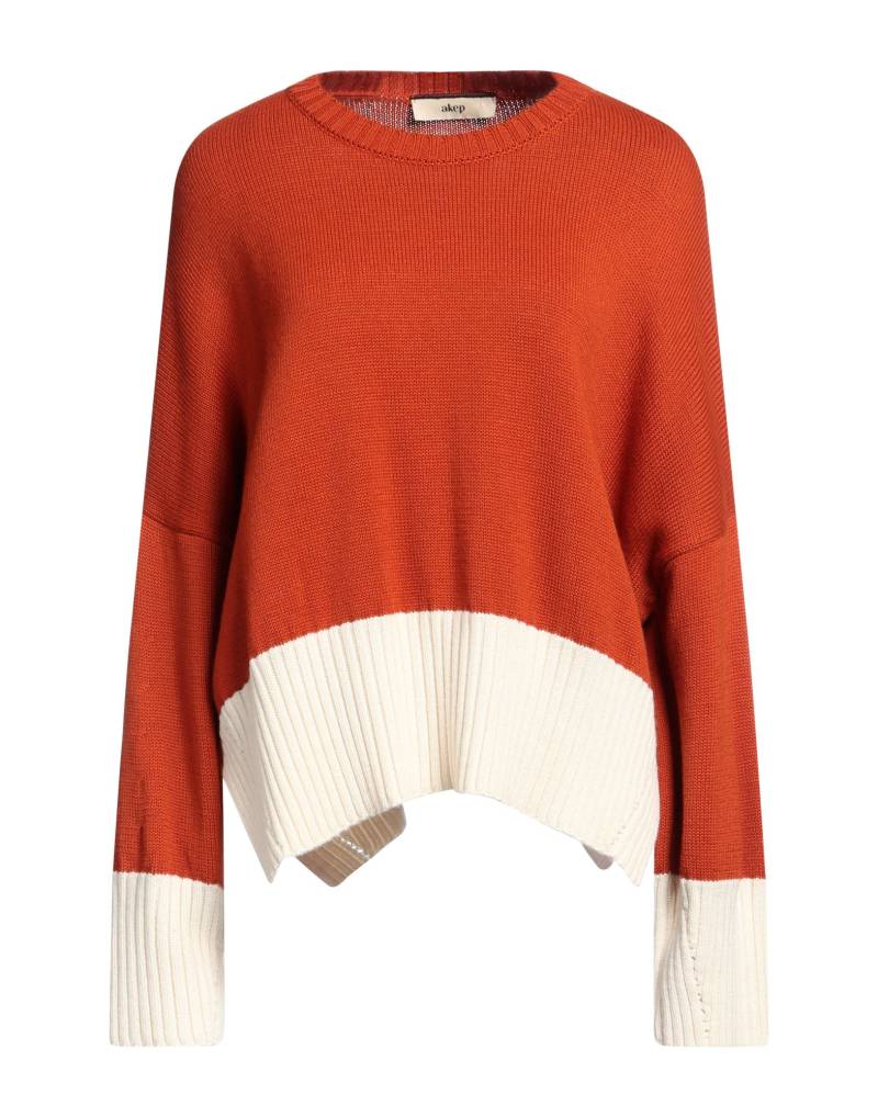 AKEP Pullover Damen Rostrot von AKEP