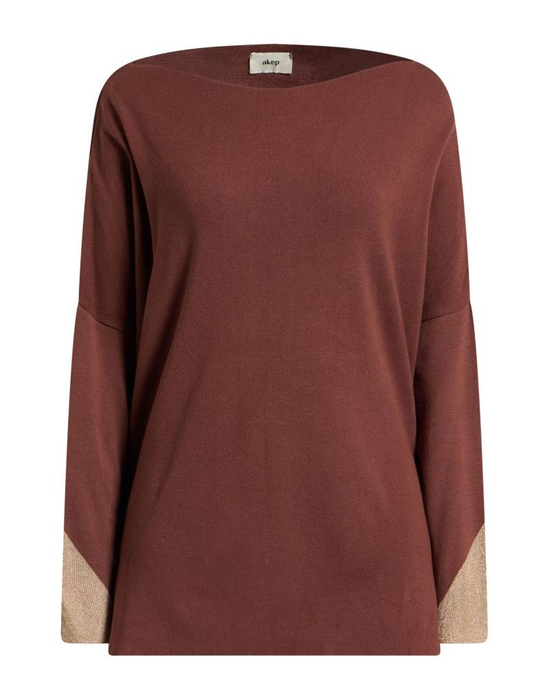 AKEP Pullover Damen Schokobraun von AKEP