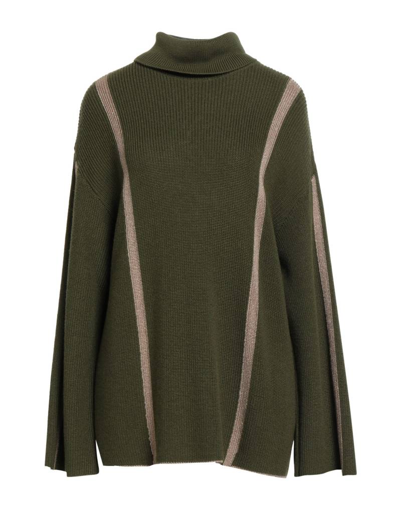 AKEP Rollkragenpullover Damen Militärgrün von AKEP