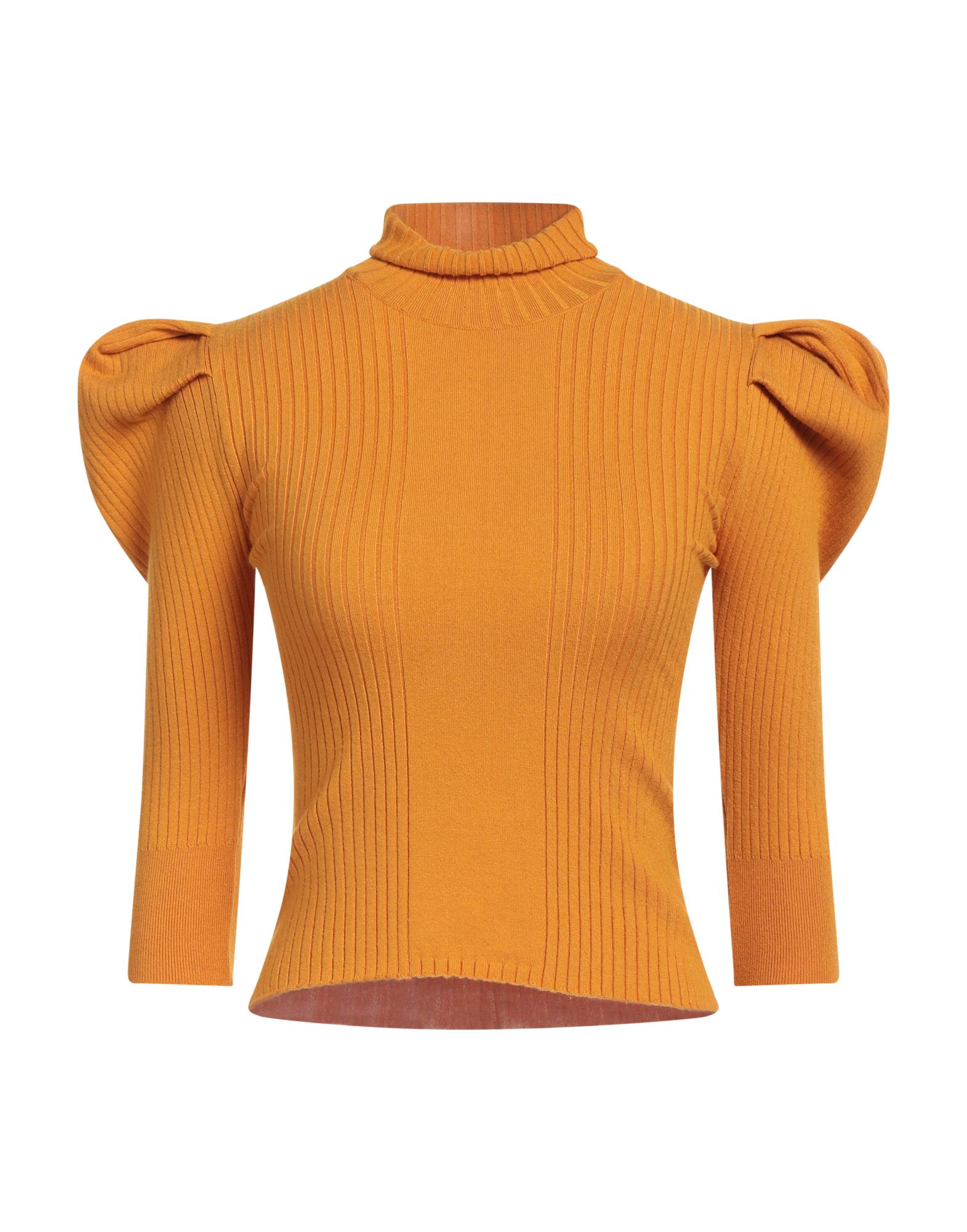 AKEP Rollkragenpullover Damen Ocker von AKEP