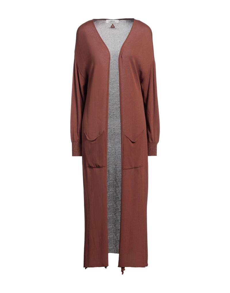 AKEP Strickjacke Damen Braun von AKEP