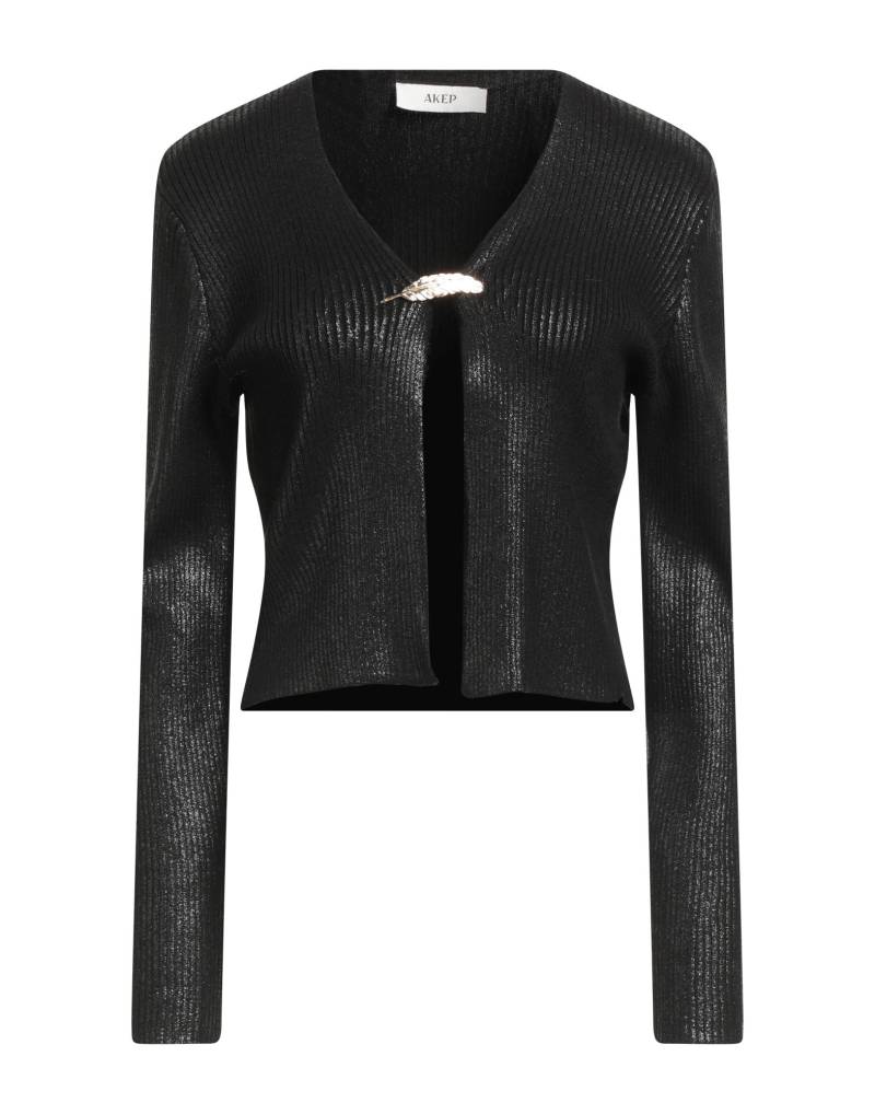 AKEP Strickjacke Damen Schwarz von AKEP