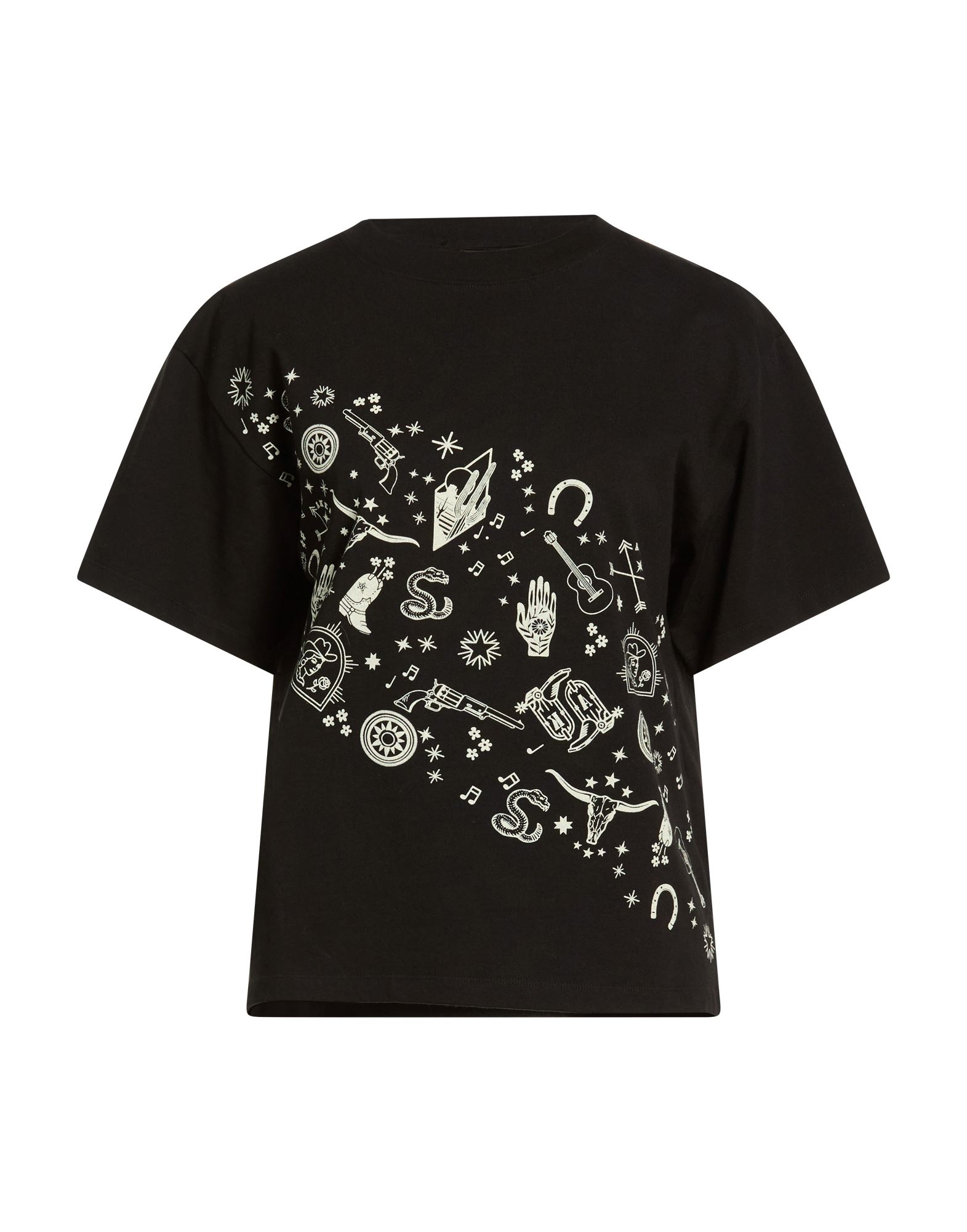 AKEP T-shirts Damen Schwarz von AKEP