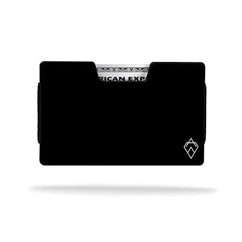 AKIELO Geldbörse mit RFID Schutz, Geldklammer und Geschenkbox – Erweiterbar Kartenetui und Minimalistisch Wallet (Atom Kollektion) von AKIELO