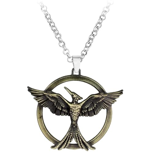 Film- und Fernsehgeräte The Hunger Games 3 Catching Fire Halskette Anhänger Mockbird Mockingjay von AKKGK