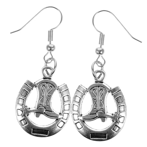 AKOOSY 1 Paar Cowgirl Stiefel Ohrringe mit Anhänger Western Schmuck für Damen für Partys Geburtstage und Alltag Langlebiges Material Einzigartiges Design AKOOSY 1 Paar Cowgirl Stiefel Ohrringe mit Anhänger Western Schmuck für Damen für Partys Geburtstage und Alltag Langlebiges Material Einzigartiges Design von AKOOSY