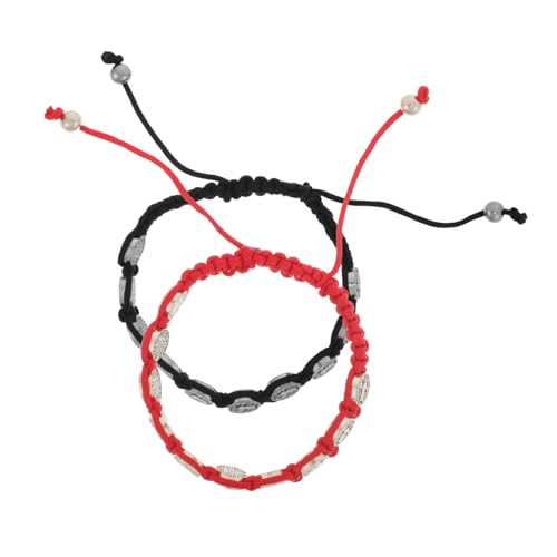 AKOOSY 1 Paar Einstellbares Geflochtenes Armband für Männer und Frauen Dekoratives Armband Strapazierfähigem Material und Leicht für AKOOSY 1 Paar Einstellbares Geflochtenes Armband für Männer und Frauen Dekoratives Armband Strapazierfähigem Material und Leicht für von AKOOSY