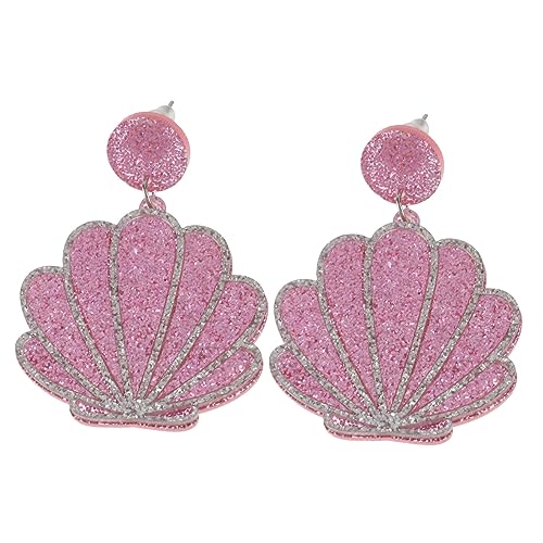 AKOOSY 1 Paar Muschelohrringe Ohr Zubehör geometrische Modeohrringe Ohrringe für Frauen im Trend Frauen -Schmuckohrringe kreativer Ohrring Ohrschmuck Acryl Rosa AKOOSY 1 Paar Muschelohrringe Ohr Zubehör geometrische Modeohrringe Ohrringe für Frauen im Trend Frauen -Schmuckohrringe kreativer Ohrring Ohrschmuck Acryl Rosa von AKOOSY