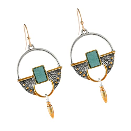 AKOOSY 1 Paar Vintage Dangle Earrings für Frauen Lange Kreative Ohrstecker mit Blauem Hypoallergen und für Partys und Hochzeiten AKOOSY 1 Paar Vintage Dangle Earrings für Frauen Lange Kreative Ohrstecker mit Blauem Hypoallergen und für Partys und Hochzeiten von AKOOSY