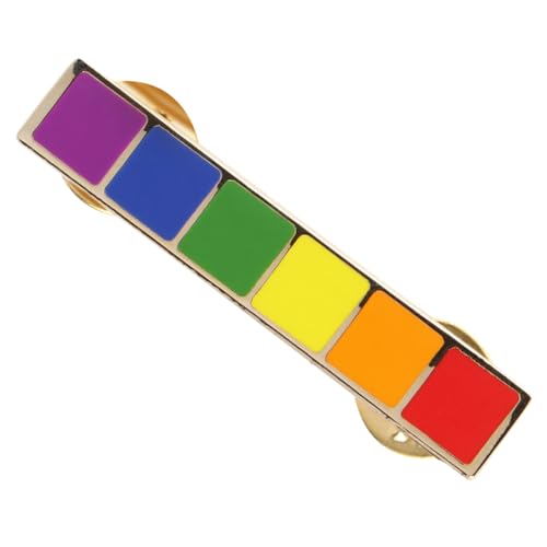 AKOOSY 1 Stück Lgbt Brosche Regenbogen Anstecknadel für Gay und Lesbian Badge für Schals und Kleidung für Pride Events und Besondere Anlässe von AKOOSY