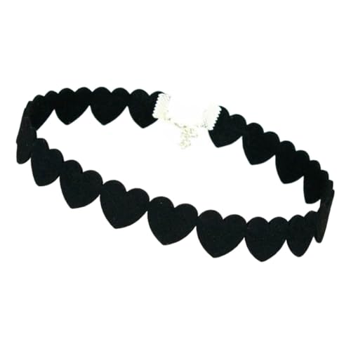 AKOOSY 1 Stück Pfirsich-herz- Halsschmuck Dekorativer Halsring Eleganter Halsanhänger Schlüsselbeinkette Exquisiter Halsring Praktischer Halsring Black AKOOSY 1 Stück Pfirsich-herz- Halsschmuck Dekorativer Halsring Eleganter Halsanhänger Schlüsselbeinkette Exquisiter Halsring Praktischer Halsring Black von AKOOSY