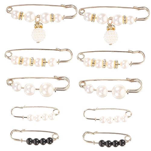 AKOOSY 10stücke Kleidungssicherheitsnadeln Zum Aufpinnen Für Pullover Schals Kleider Hosen Röcke Taschen Hüte Einfach Befestigen Und von AKOOSY