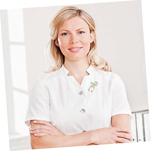 AKOOSY 12 Stück Teiliges Bunte Broschen aus Hochwertiger Legierung Dekorative Vintage Anstecknadeln für Krankenschwestern Ärzte Kleidung Taschen Hüte Vielseitig für Formelle und Anlässe von AKOOSY