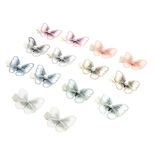 AKOOSY 14Stücke Teiliges Haarklemmen Haarspangen mit Perlen Haarschmuck für Hochzeiten Partys Besondere Anlässe Leichte Kompakte Haarclips für Damen von AKOOSY