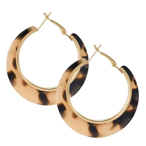 AKOOSY 1Paar Damen Creolen Ohrringe Übergröße Retro Geometrische Design Leicht Langlebig Besondere Anlässe für Frauen AKOOSY 1Paar Damen Creolen Ohrringe Übergröße Retro Geometrische Design Leicht Langlebig Besondere Anlässe für Frauen von AKOOSY