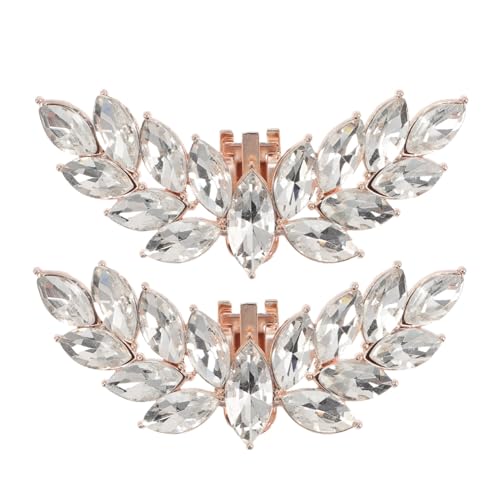 AKOOSY 1Paar Schuhclips Abnehmbare Schuhschnallen für Damen Eleganter Schuhschmuck für Hochzeiten Partys für Heels Sandalen AKOOSY 1Paar Schuhclips Abnehmbare Schuhschnallen für Damen Eleganter Schuhschmuck für Hochzeiten Partys für Heels Sandalen von AKOOSY