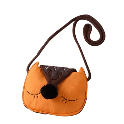 AKOOSY 1Stück Cartoon Umhängetasche mit Fuchsdesign Niedliche Schultertasche für Erwachsene Geldbörse für Geburtstagsgeschenke Verstauen von Smartphone Münzen von AKOOSY
