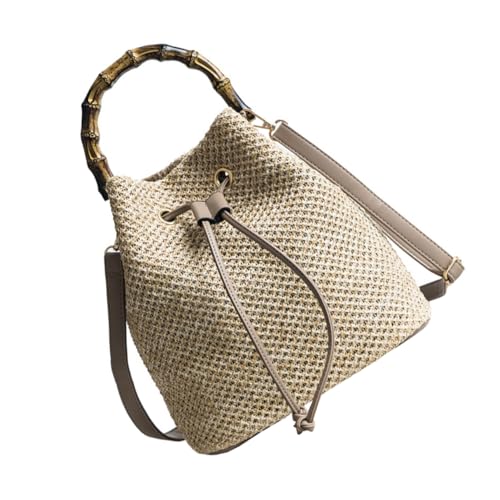 AKOOSY 1Stück Eimerförmige Damen Woven Schultertasche Hochwertigem Material Vielseitig Einsetzbar Strand oder Einkaufstasche für Sommer Events Freizeitaktivitäten AKOOSY 1Stück Eimerförmige Damen Woven Schultertasche Hochwertigem Material Vielseitig Einsetzbar Strand oder Einkaufstasche für Sommer Events Freizeitaktivitäten von AKOOSY
