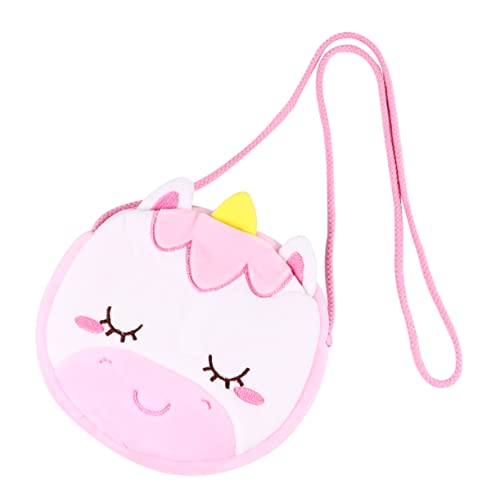 AKOOSY 1Stück Einzelne Umhängetasche für Niedliche Cartoon Form Crossbody Bag Hellrosa für Partys Ausflüge Hochwertigem Hautfreundlichem Material von AKOOSY