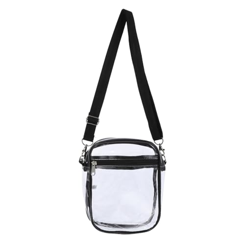 AKOOSY 1Stück Frauen Umhängetasche PVC Verstellbare Schultertasche Transparente Vielseitige Handtasche für Täglichen Gebrauch Praktisch für Lippenstift Handy AKOOSY 1Stück Frauen Umhängetasche PVC Verstellbare Schultertasche Transparente Vielseitige Handtasche für Täglichen Gebrauch Praktisch für Lippenstift Handy von AKOOSY