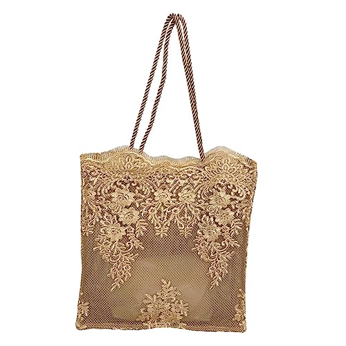 AKOOSY 1Stück Vintage Umhängetasche für Große Kapazität für Sommer Handtasche Champagnerfarbe für Aufbewahrung von Handy AKOOSY 1Stück Vintage Umhängetasche für Große Kapazität für Sommer Handtasche Champagnerfarbe für Aufbewahrung von Handy von AKOOSY