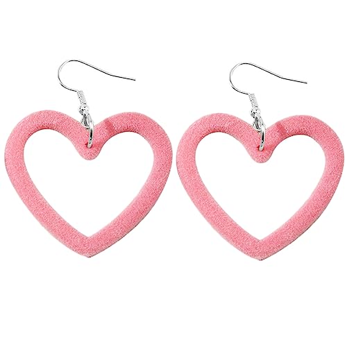 AKOOSY 2 Paare Damen Herz Ohrringe Love Dangle Drop Ohrstecker in Roségold und Silber Stylisch und Elegant für Alltag Party Hochzeit Valentinstag AKOOSY 2 Paare Damen Herz Ohrringe Love Dangle Drop Ohrstecker in Roségold und Silber Stylisch und Elegant für Alltag Party Hochzeit Valentinstag von AKOOSY